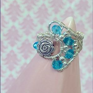 Handmade Wire weaved ring